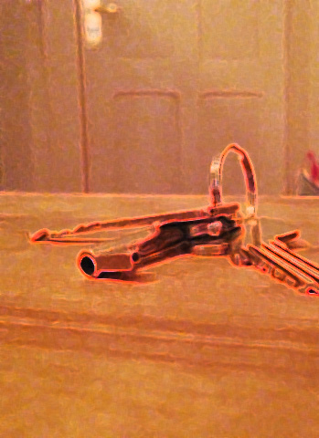 Schlüssel verschussert
