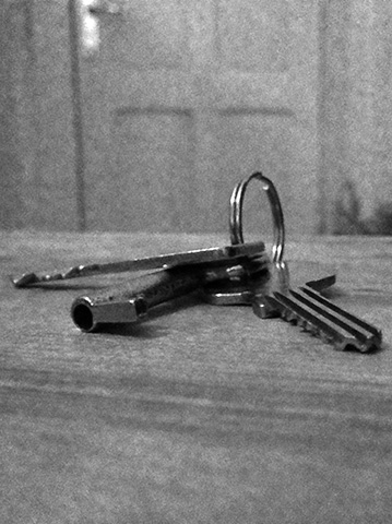 Schlüssel in der Wohnung vergessen